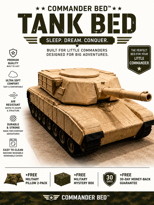 Commander Bed™ – Desert Tan Tank