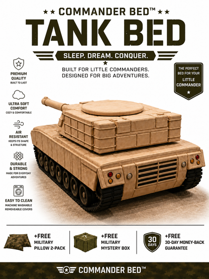 Commander Bed™ – Desert Tan Tank